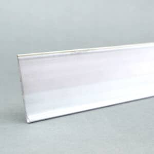 Flejera Plana con Adhesivo Fondo Blanco 40x1300mm